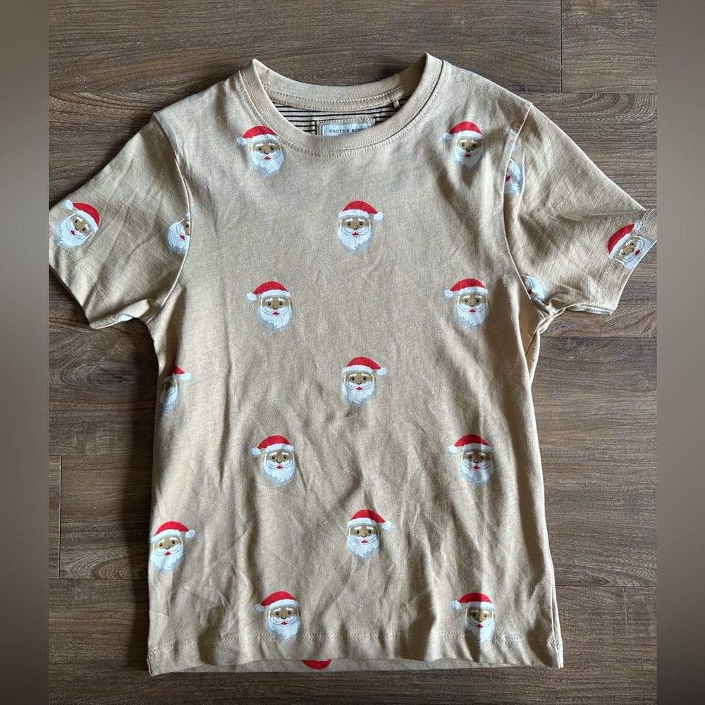 Cactus Boys Santa Tshirt